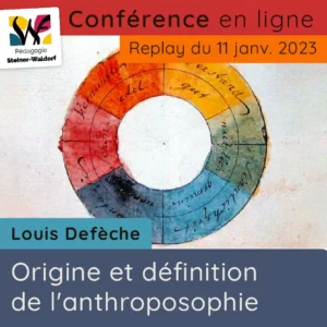 Origine et définition de l'anthroposophie